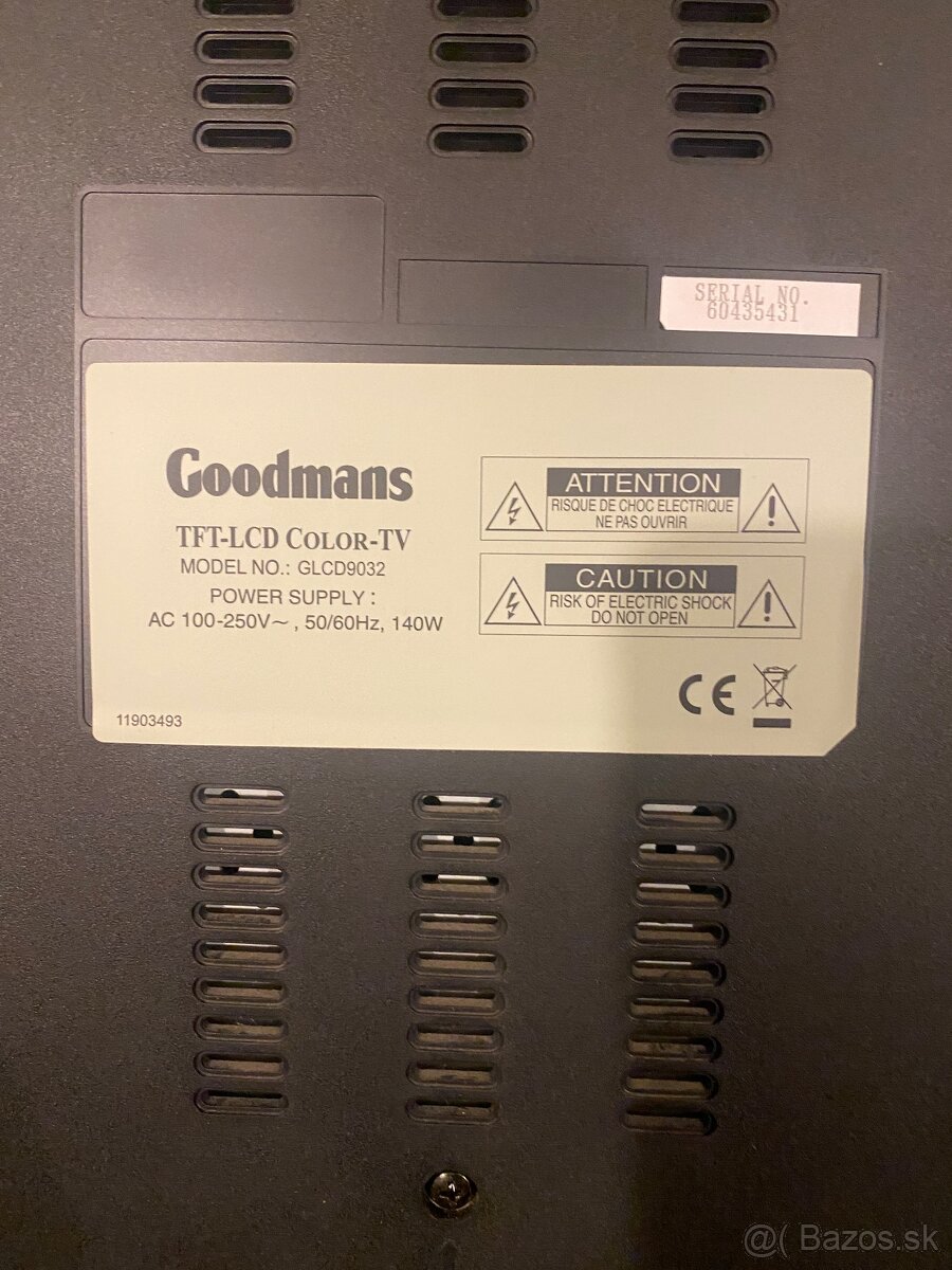 Goodmans TFT-LCD Nicam stereo Tv - 6