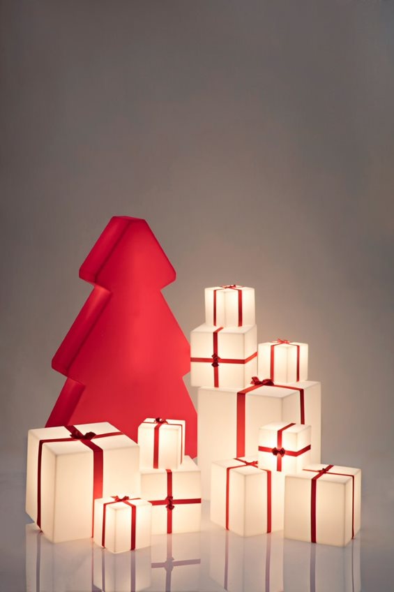 Dizjanová lampa vianočný Stromček - 6