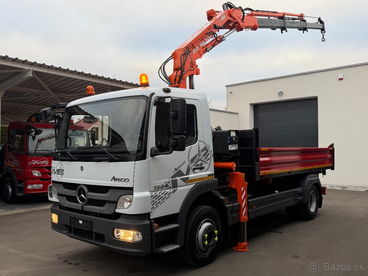 Mercedes-Benz Atego 1524 sklápač trojstr. hydraulická ruka - 6