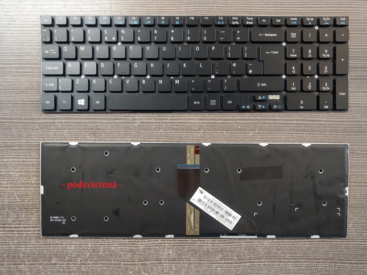 Klavesnice Acer Aspire E1-510 E1-522 ES1-512 E1-572 V5-56 - 6