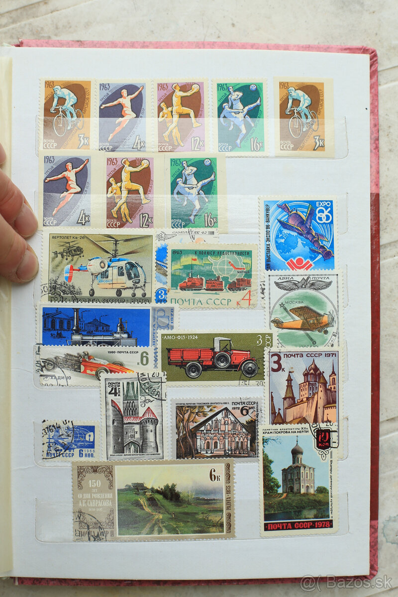 Známky 14 albumov - 6