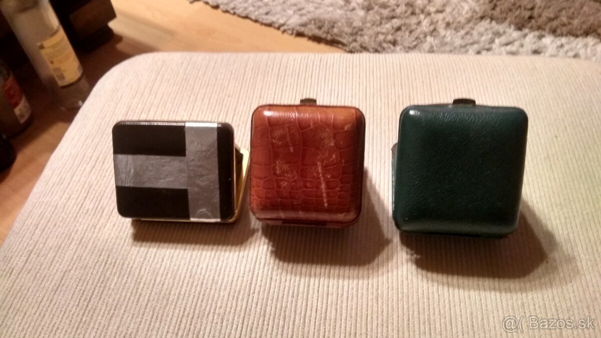 Hodinki z budikom-Cestovne obal koza - 6