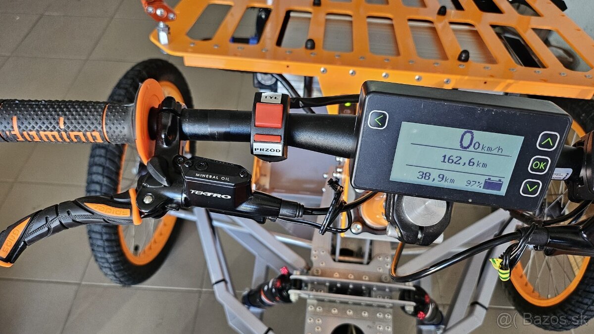 Terénny vozik 2x 1500W 40km/h dojazd 50km aj pre vozičkárov - 6