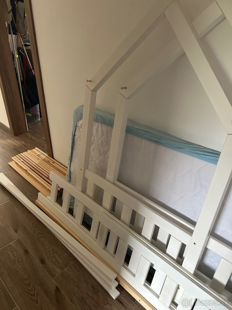 Detsky Postel v tvare domčeka - 6