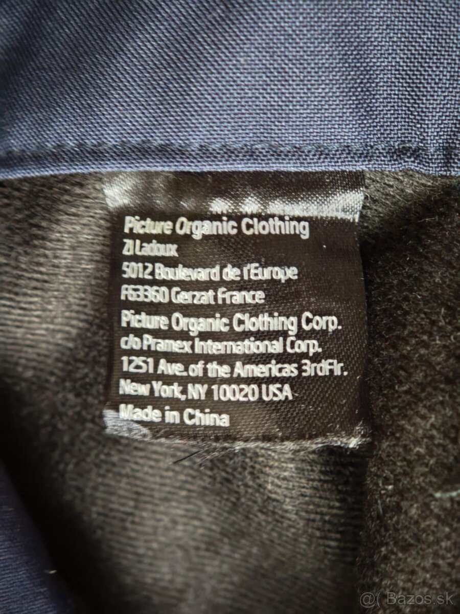 lyziarske nohavice PICTURE ORGANIC FRIENDS LINE, model UNDER - 6