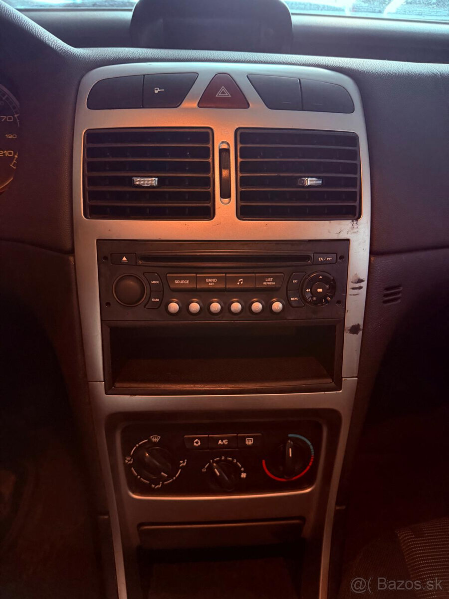 Peugeot 307 SW 1.6 HDI 7-Miestne SK SPZ, - 6