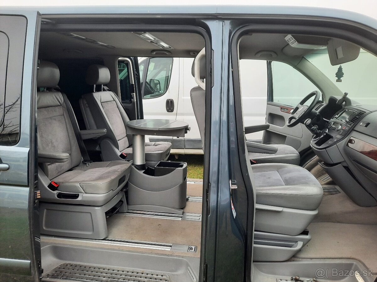 Kozeny interier Volkswagen T5 Multivan 6 sedaciek komplet. - 6