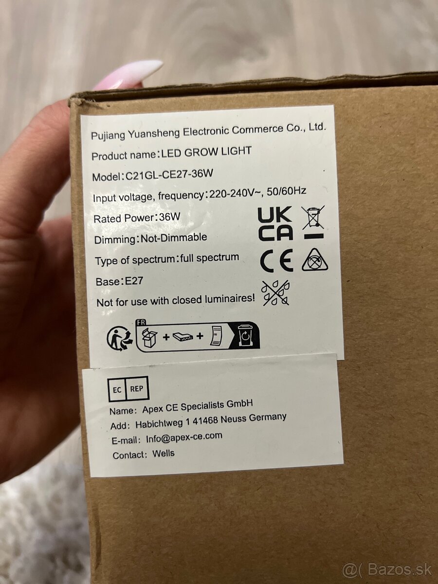 Sansi LED žiarovka 36W - 6