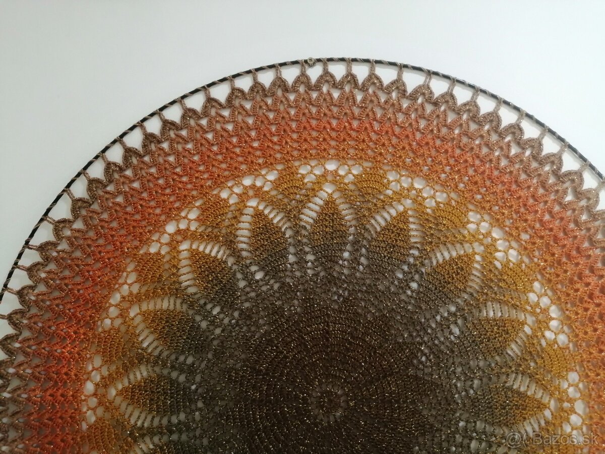 Hačkovaná mandala 1 - 6