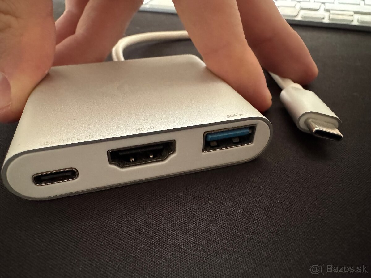 Adaptér I-TEC 4K HDMI + USB 3.0 + USB-C PD nabíjanie - 6