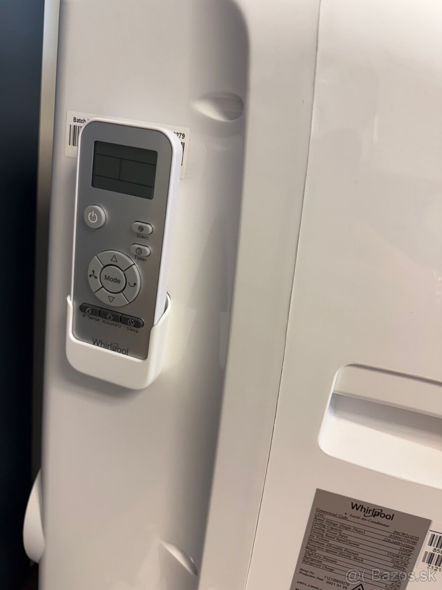 Mobilná klimatizácia Whirlpool PACW212CO, 1x použitá - nová - 6