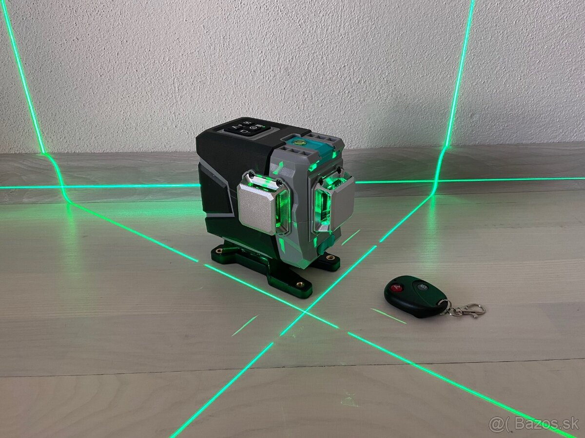 12 líniový krížový samonivelačný 3D laser - PROFI - 6