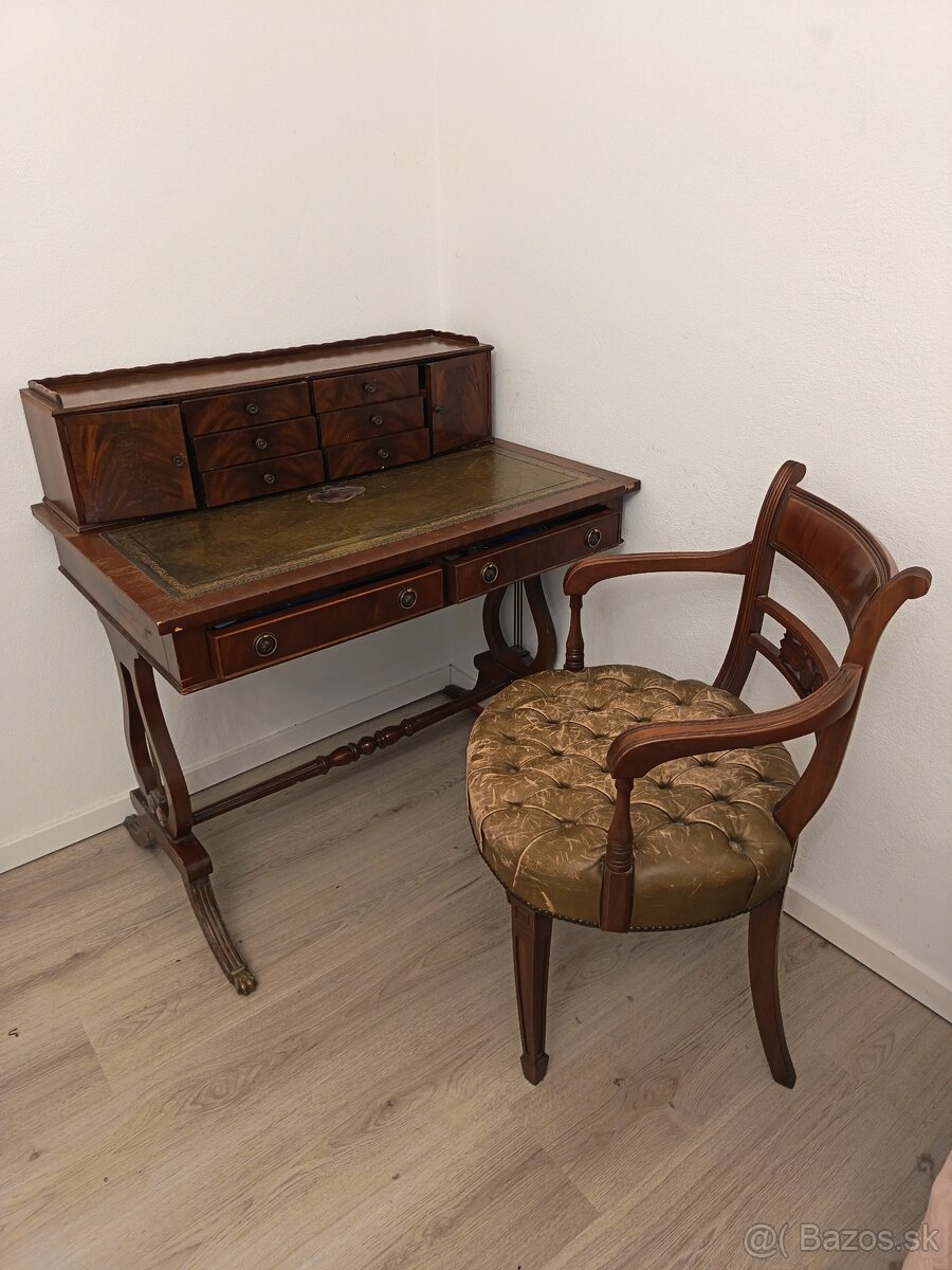 Starožitný písací stôl - 6