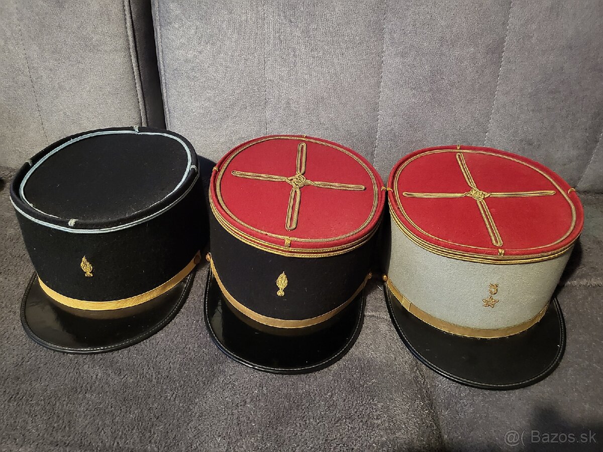 Képi Francúzsko WW1 WW2 Indočína, Alžír, Spahis - 6