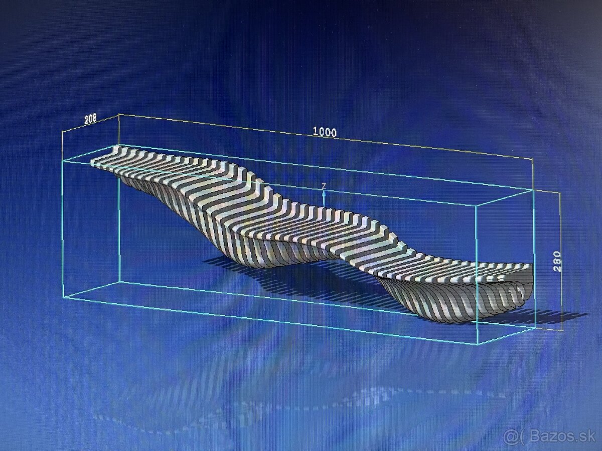 Dizajnová nástenná polička - 6