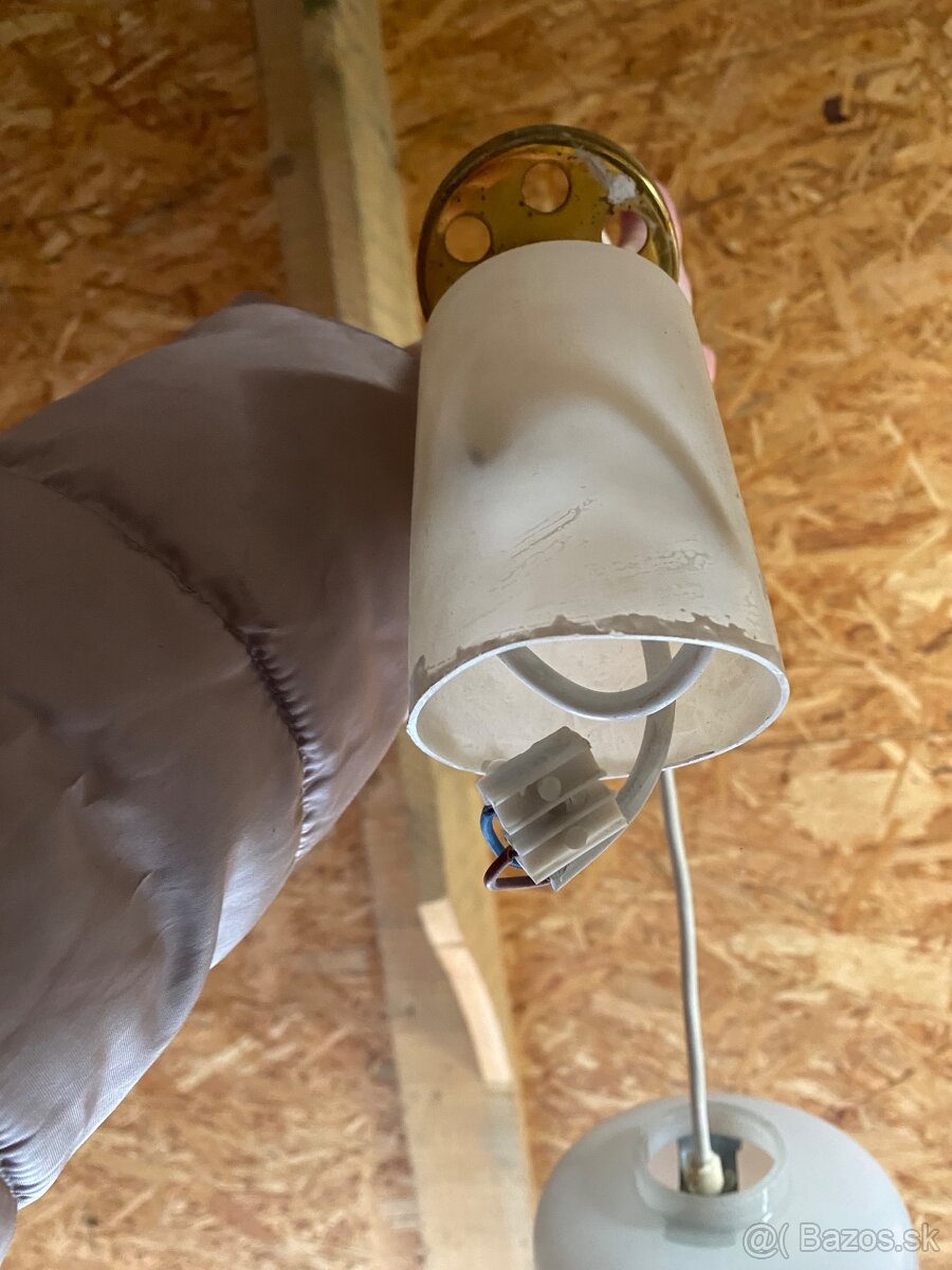 Predám retro sklenený luster - 6