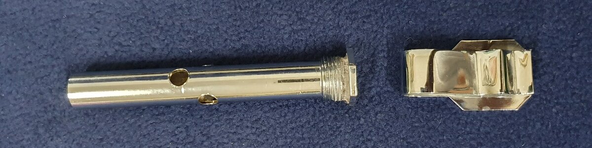 NOVÝ Výfuk JAWA 550 Pařez (výfuková sada) - 6