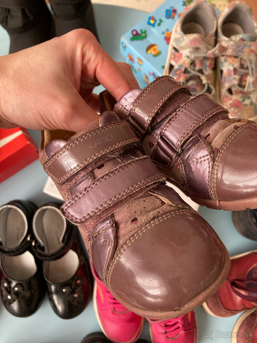 Dievčenské topánky č. 25 - 6