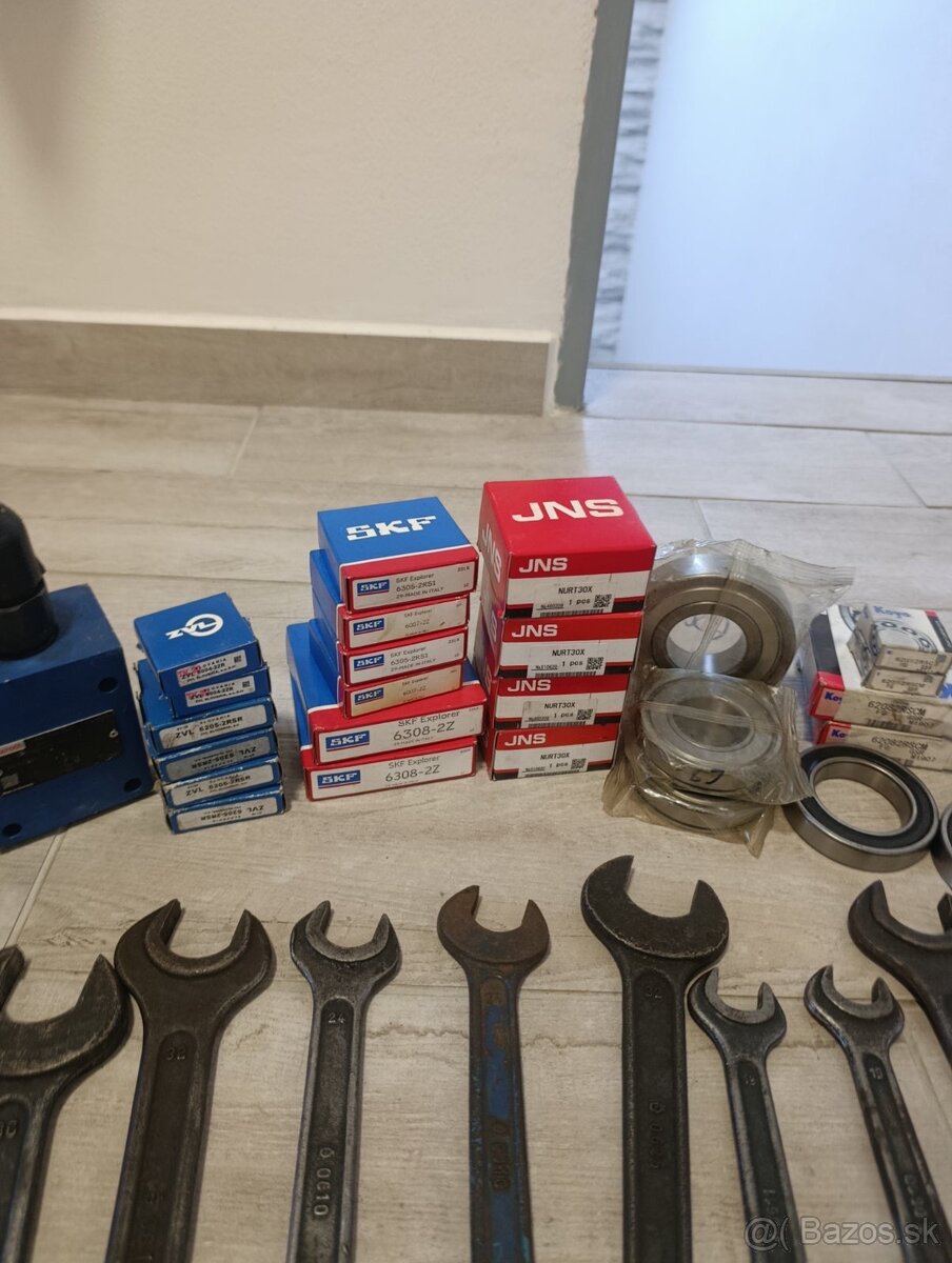 Náradie, ložiská, kľúče - 6