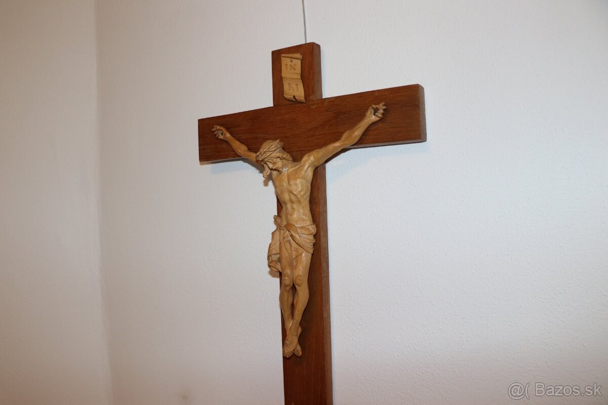 Kříž Krucifix Kalvarie Kristus (1024D) - 6