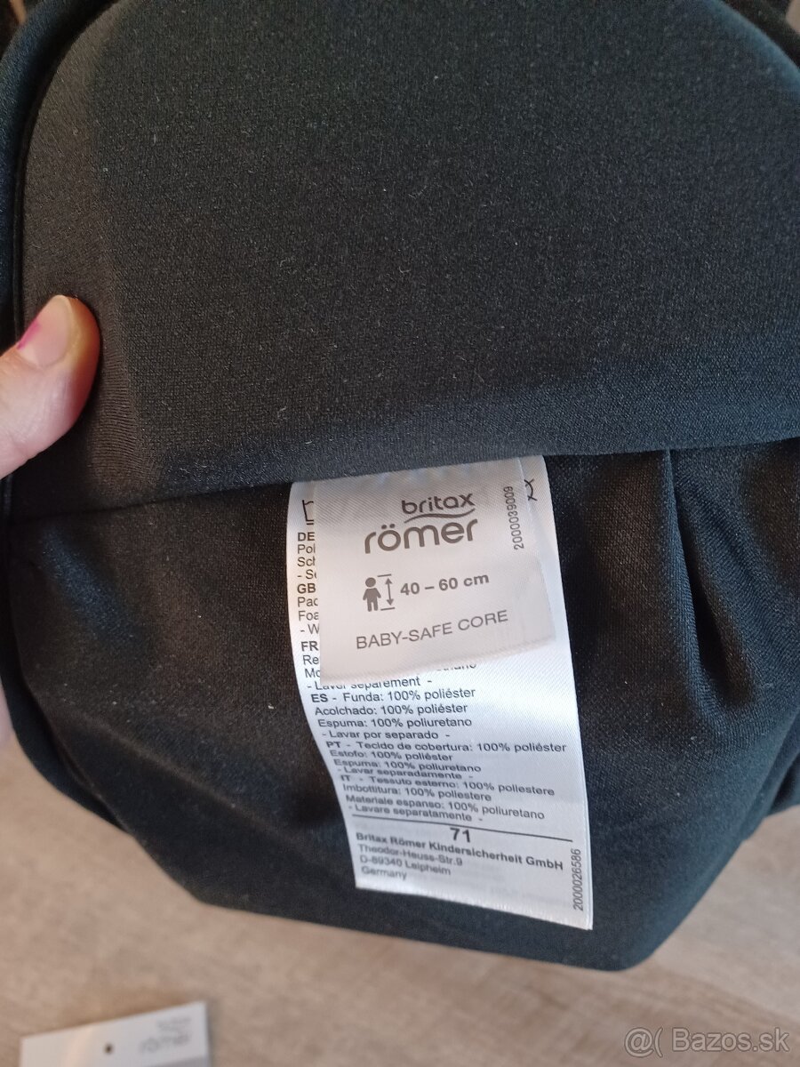 Britax romer baby safe core vajicko - 6