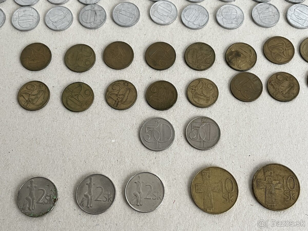 Československé bankovky / mince - 6