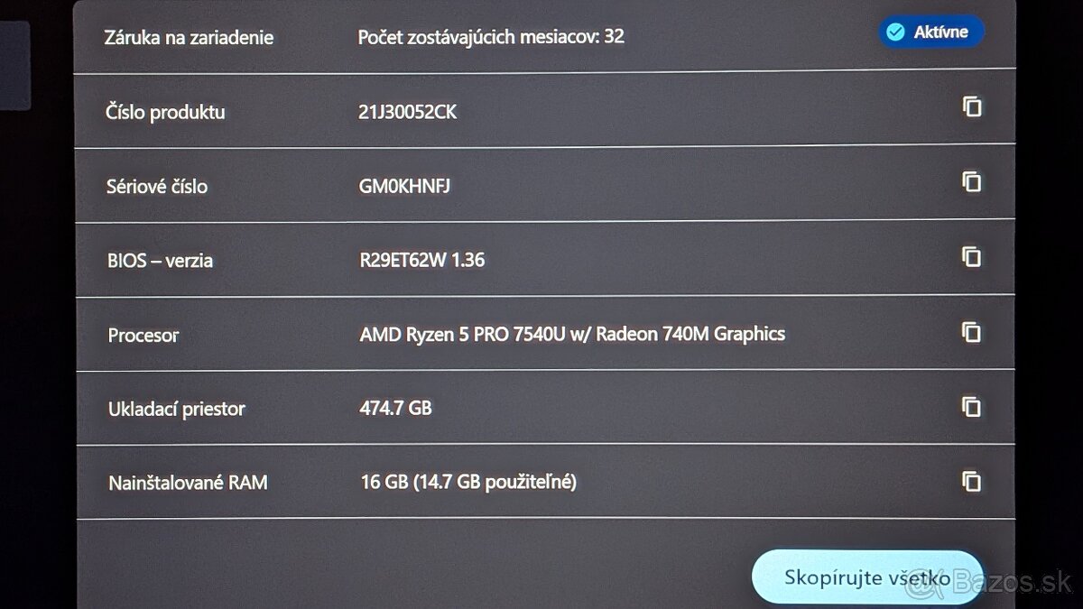 Lenovo Thinkpad X13 - 6