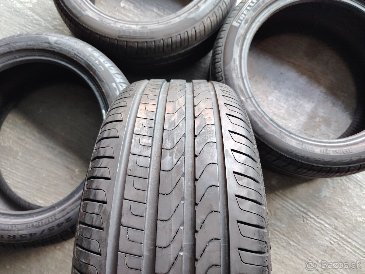 Letné pneumatiky Pirelli P7 245/45 R18 Dot 0722 - 6