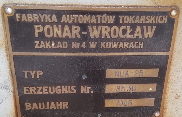Bruska nástrojová NUA 25 - 6