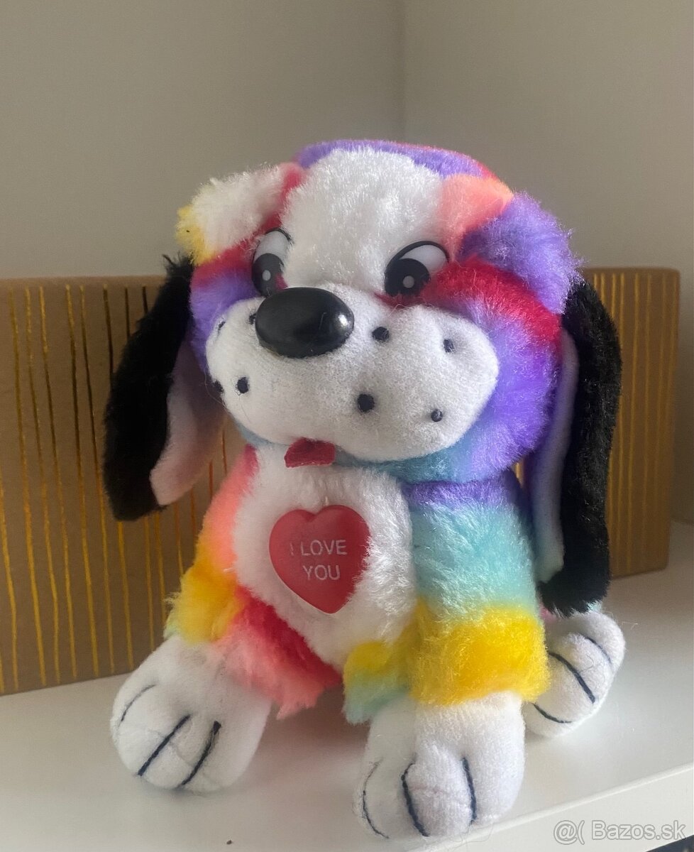 Moncici monchichi moncicak skaredko plysovy psik retro - 6