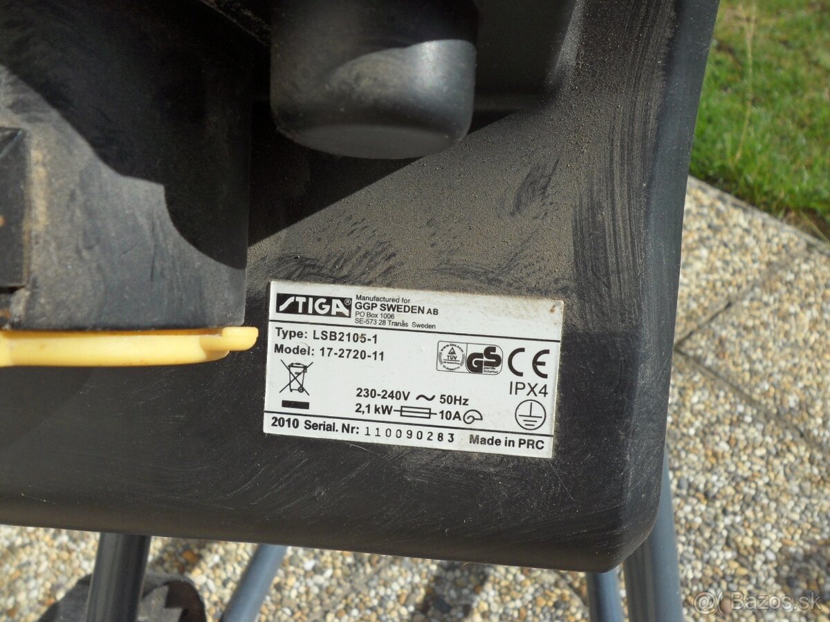 Drvič odpadu STIGA BIOMASTER 2100 SUPA - 6