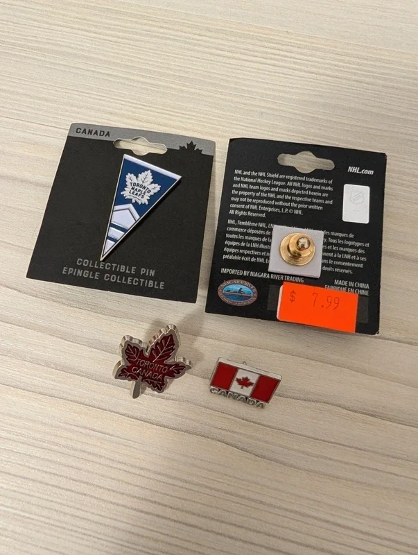 Kanadské zberateľské odznaky – NHL, Toronto Maple Leafs, vla - 6