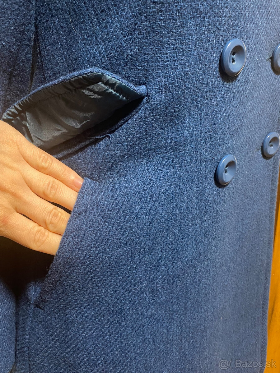 Oasis - tyrkysovo-modrý kabát - 6