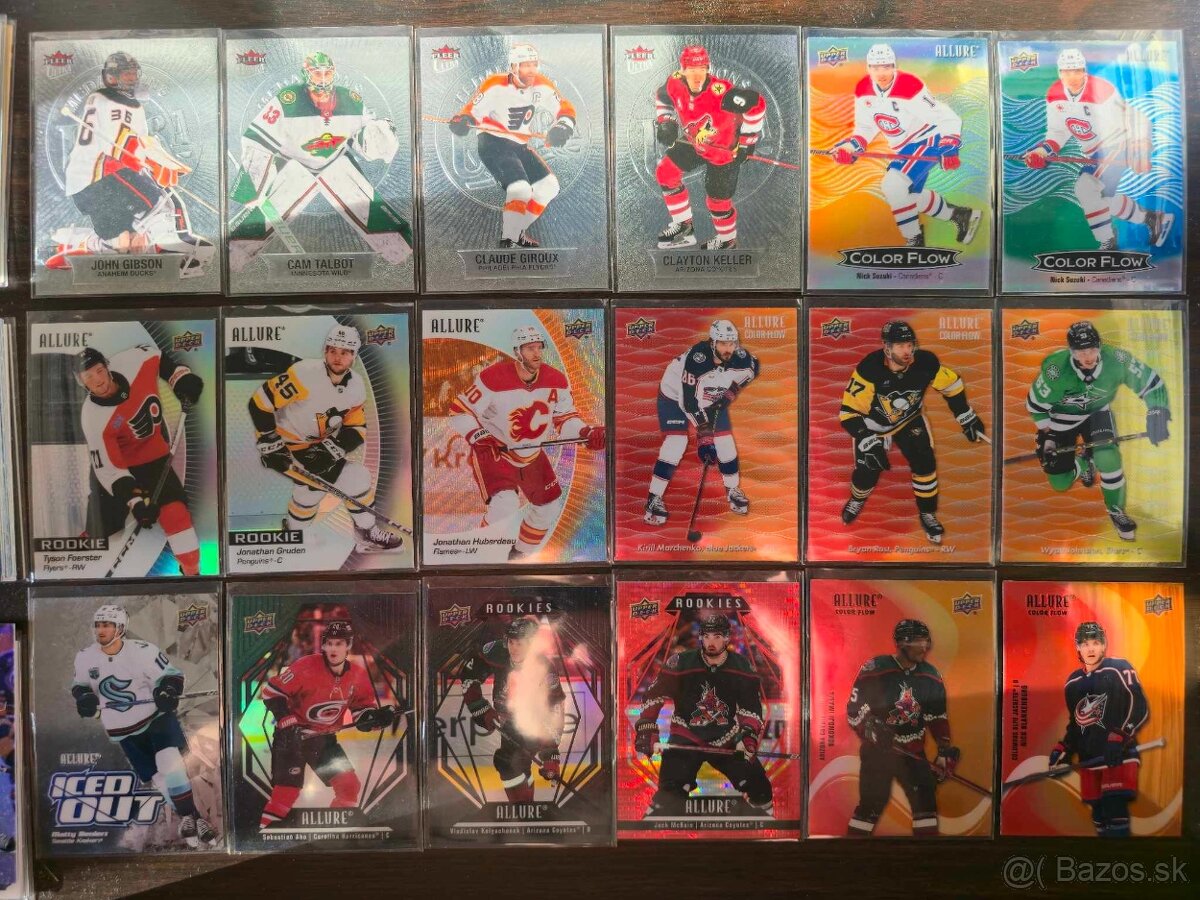 Predám hokejove kartičky NHL Black Diamond, Fleer, Allure - 6