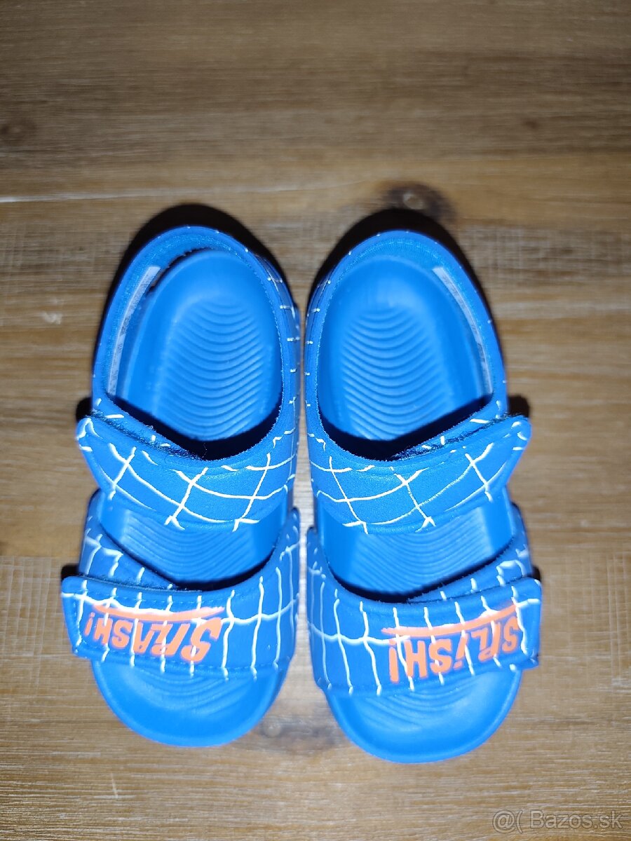 Adidas detské sandále 25 modré - 6