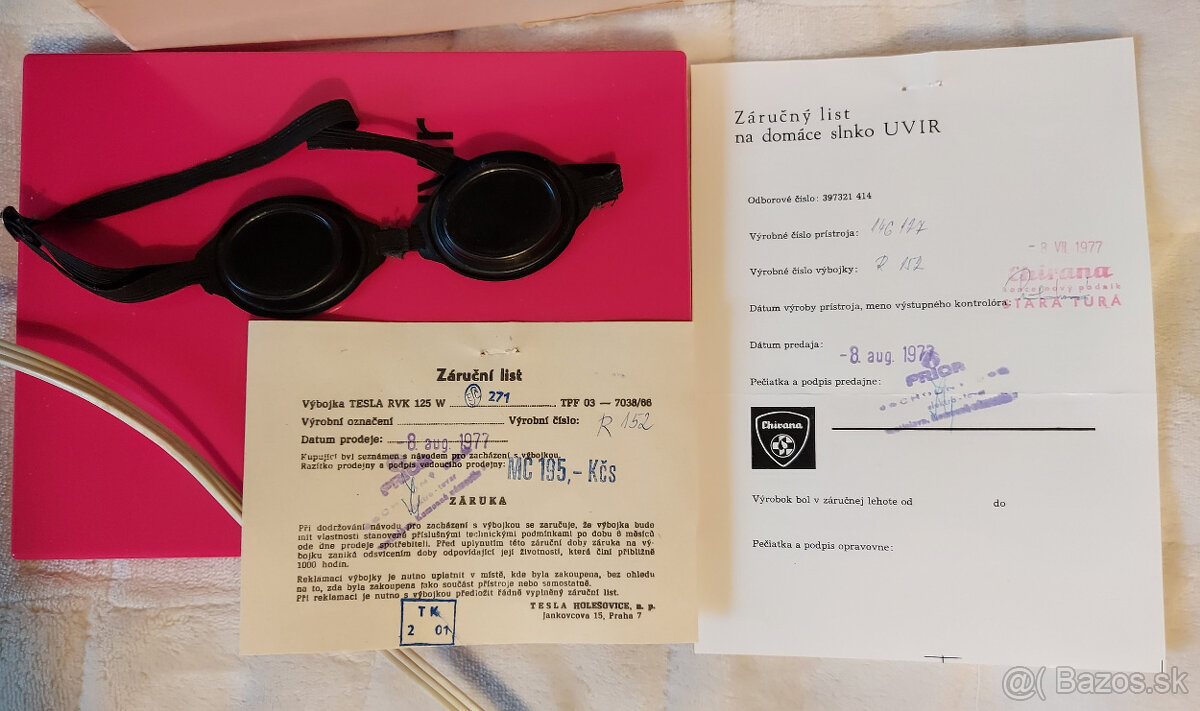 Predám horské slnko UVIR - uloženka - 6