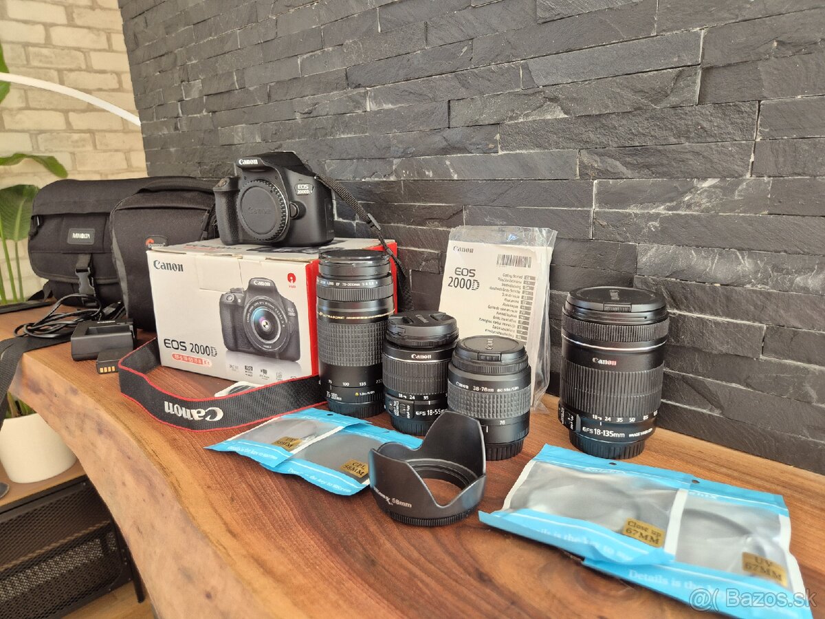 Fotoaparát Canon s príslušenstvom - 6