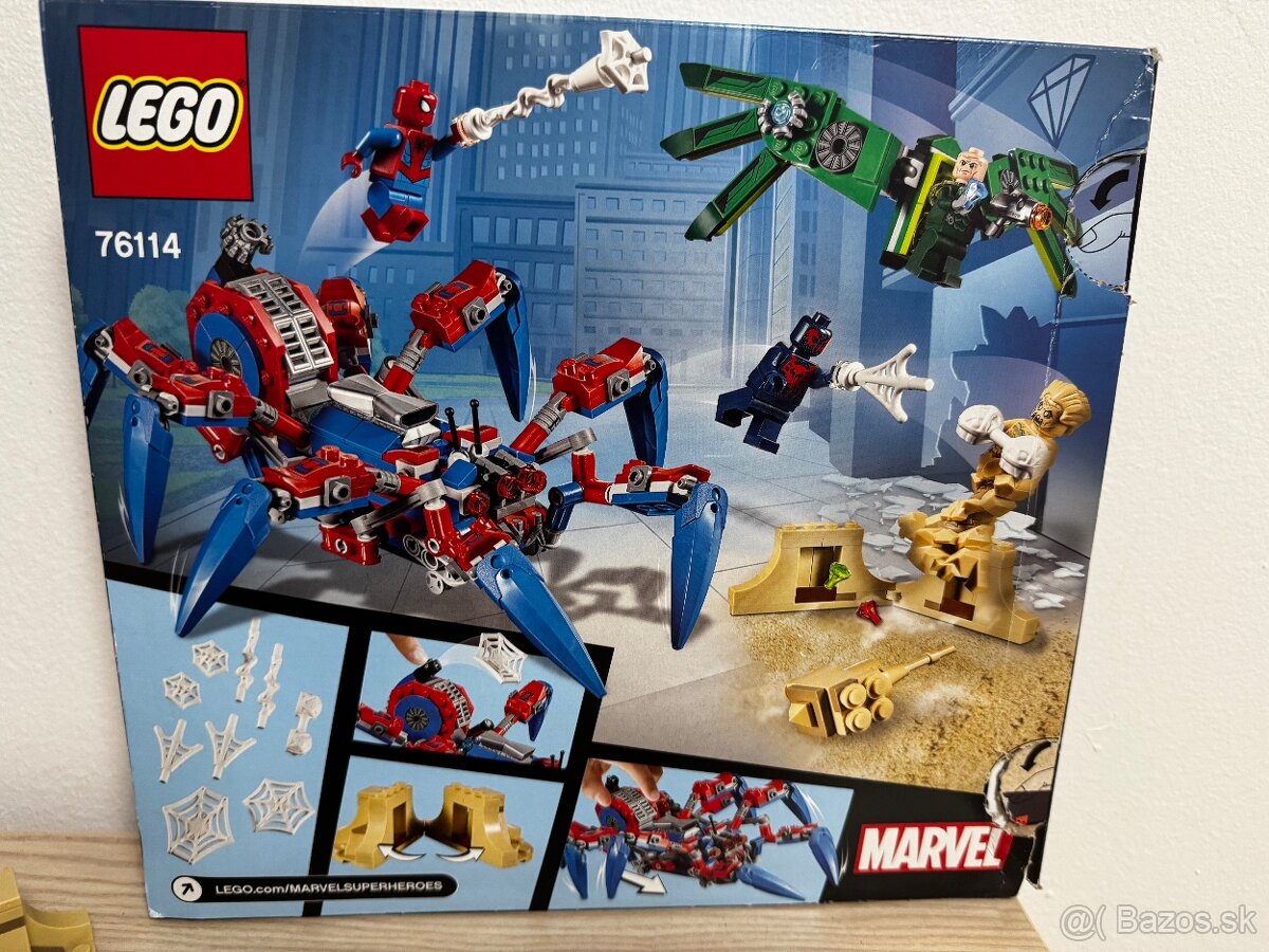 LEGO Marvel 76114 Spider-Man’s Spider Crawler / Spider-Man a - 6