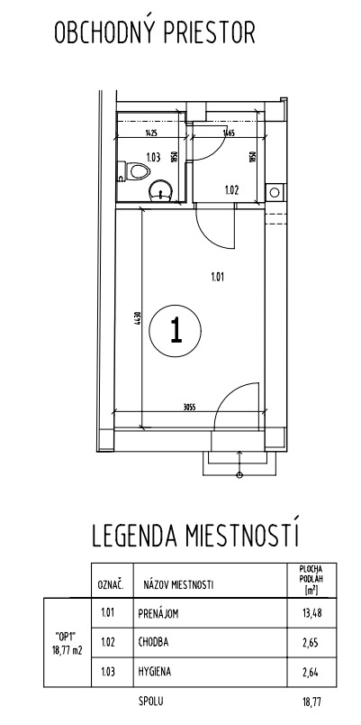 OBCHODNÉ PRIESTORY, UL. BAČÍKOVA, KOŠICE – STARÉ MESTO - 6