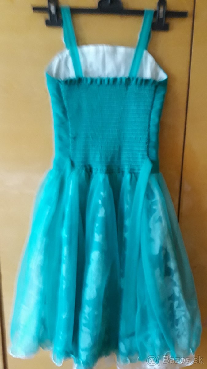 Úžasné päťvrstvé šaty veľ. 140/146 - 6