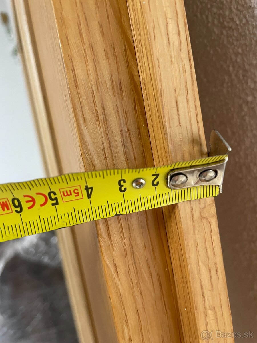 Drevené preskelnné dvere 80tky - interiér - 6