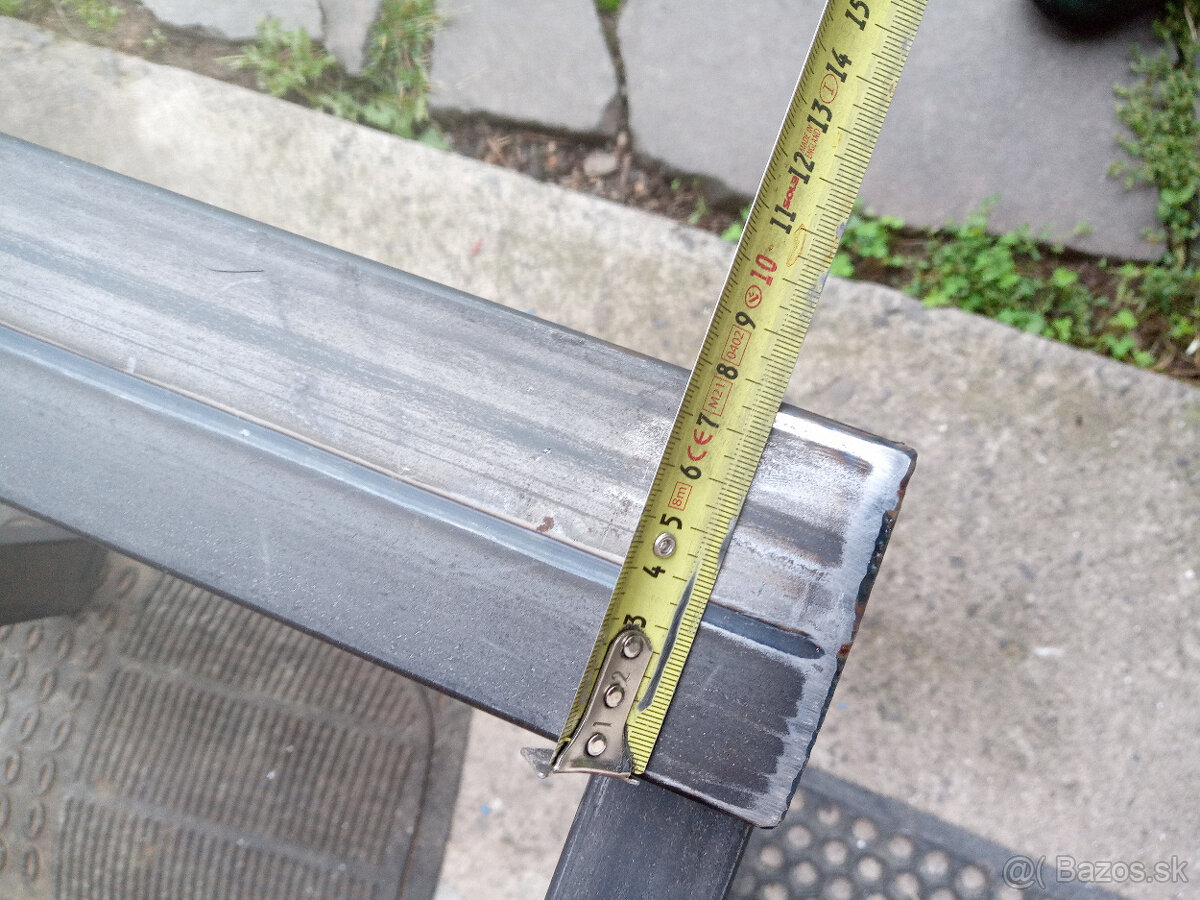 ocelovy ram, stolik - 6