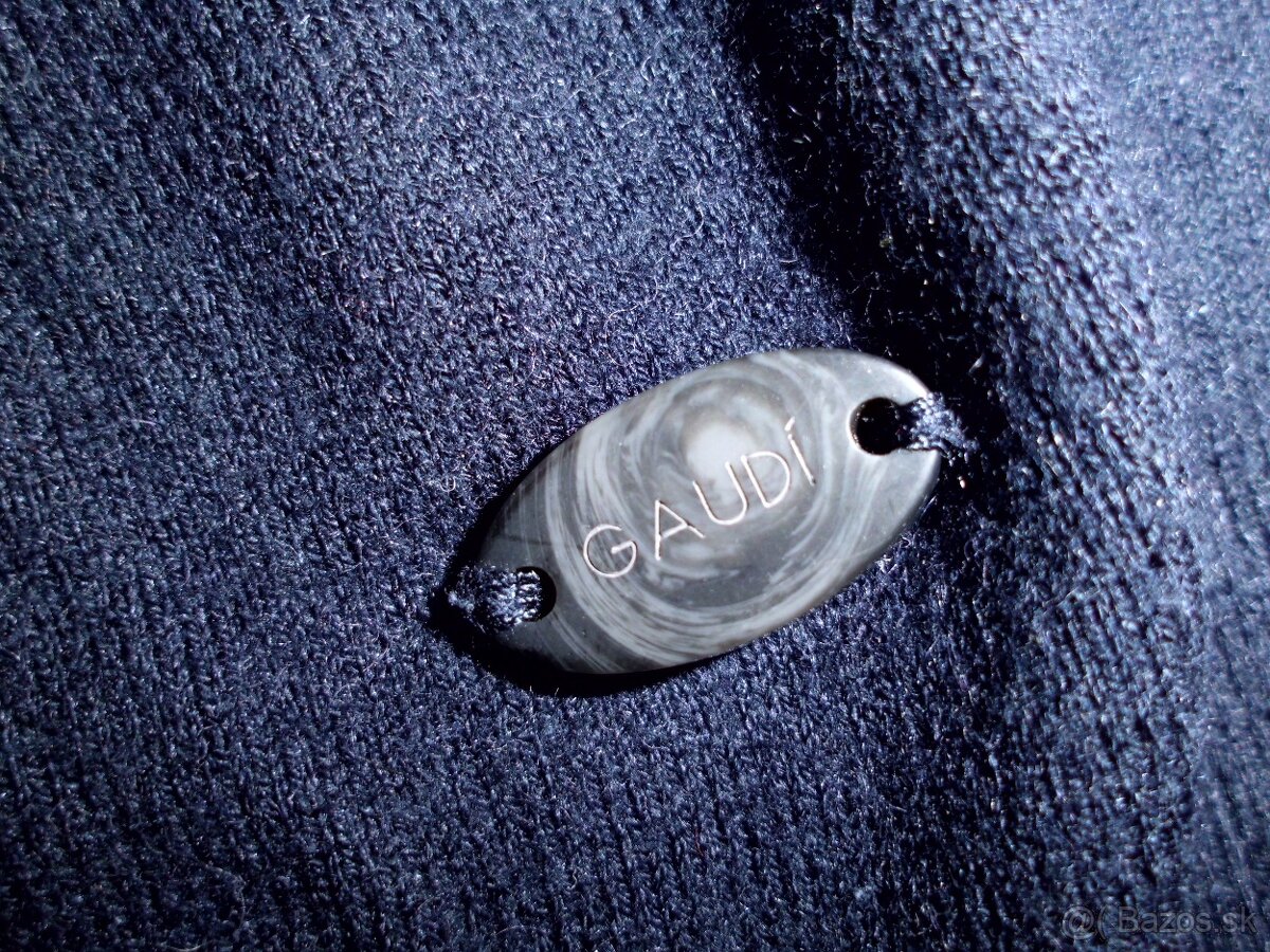 Gaudí pánsky sveter tmavodrý L - 6