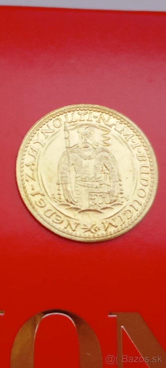 SVATOVÁCLAVSKÝ DUKÁT 1929, KRÁSNÝ STAV - 6