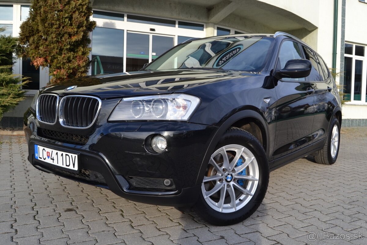 BMW X3 2.0 D X DRIVE, NAVI, FÓLIE, KOŽA, ALU R17, BIXENÓNY - 6