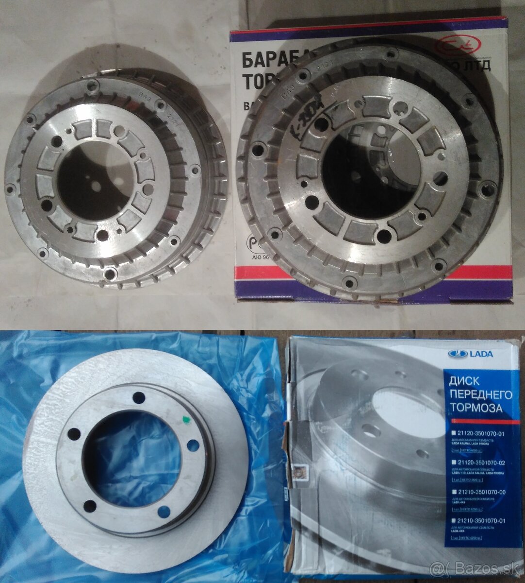 LADA NIVA-valček prednej/zadnej brzdy/regulátor tlaku bŕzd - 6