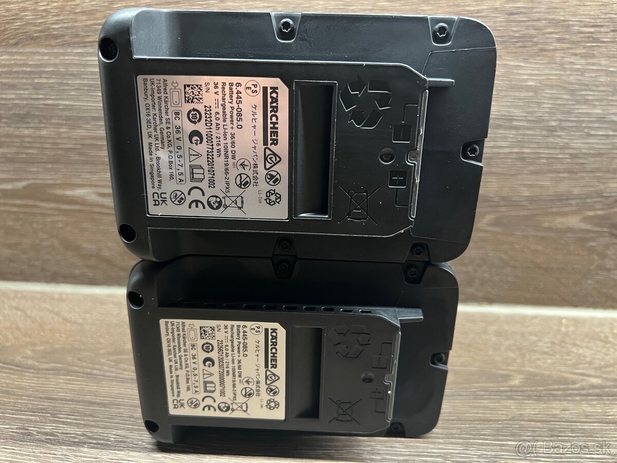 Kärcher - Batéria Battery Power+ 36/75 - 6