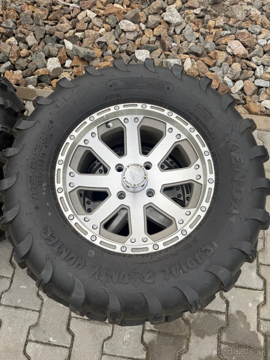 Kola R14, 4x110 na pracovní čtyřkolku - 6