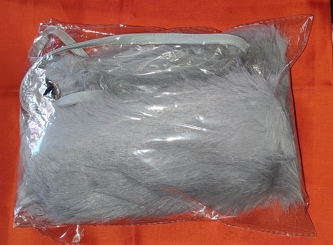 sivá chlaptková kabelka - 6