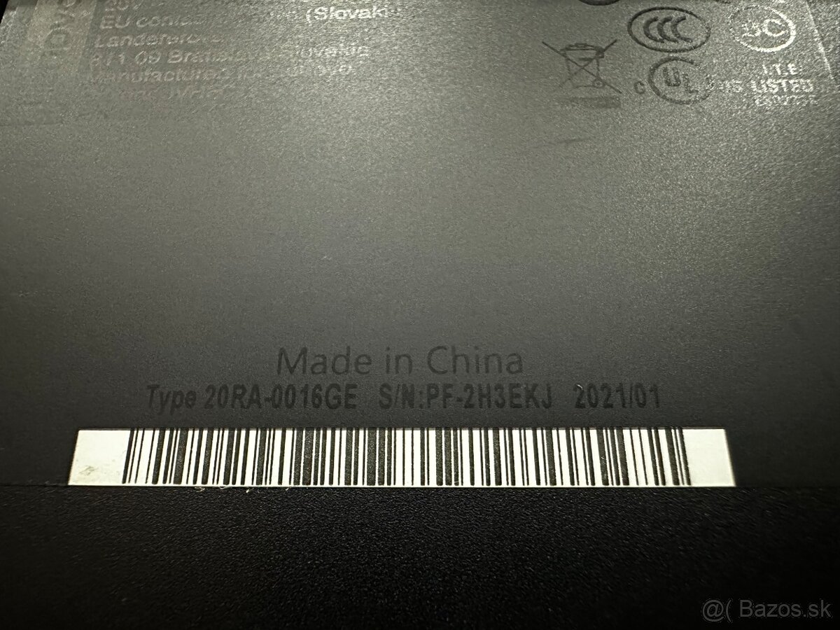 Notebook Lenovo E14 - Core i5-10210U, 8GB, 256GB SSD, Win11 - 6